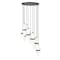 Z-Lite Cayden Chandelier, 11-Light, 24 In.W x 16.75 In.H, Matte Black/Clear + Etched Opal 1946P-11R-MB - alternate 5